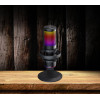 White Shark Touch Control Microphone DSM-07 Rgb Light Black - (EKTARA)