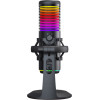 White Shark Touch Control Microphone DSM-07 Rgb Light Black - (EKTARA)