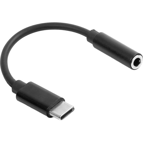 Maxlife Adapter Audio MXJC-02 Jack 3,5 Mm - USB-C black