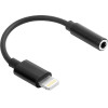 Maxlife Adapter Audio MXJL-02 Jack 3,5 Mm - Lightning black