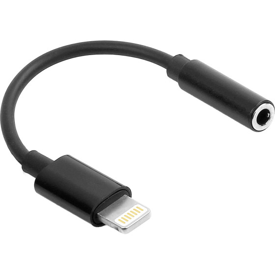 Maxlife Adapter Audio MXJL-02 Jack 3,5 Mm - Lightning black