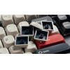 Keychron J5 Qmk Wireless Mechanical Keyboard Red Switch Hot-Swap Rgb 100% Us Dark Blue - (KJ5-H1Z)