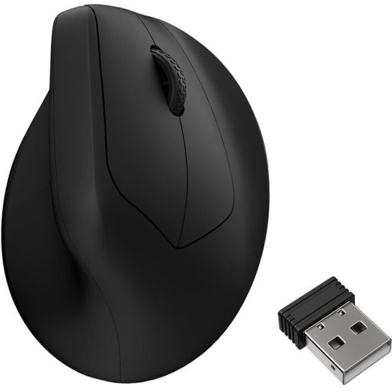 Keychron M5 Wireless Ergonomic Vertical Mouse 8K Polling Rate Black - (M5-A23)