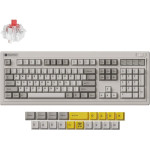 Keychron R6 Qmk Wireless Mechanical Keyboard Red Switch Hot-Swap Rgb 100% Us Retro - (R6-M1)