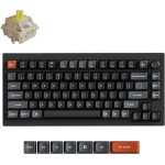 Keychron V1 Ultra QMK/Via 8K Wireless Custom Mechanical Keyboard Banana Switch Rgb 75% Us - (V1U-D4)