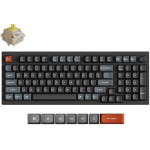 Keychron V5 Ultra QMK/Via 8K Wireless Custom Mechanical Keyboard Banana Switch Rgb 96% Us - (V5U-D4)