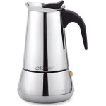 MAESTRO 4 Cup Coffee Machine Silver - (MR-1660-4)