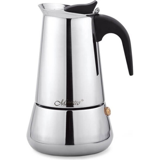 MAESTRO 4 Cup Coffee Machine Silver - (MR-1660-4)
