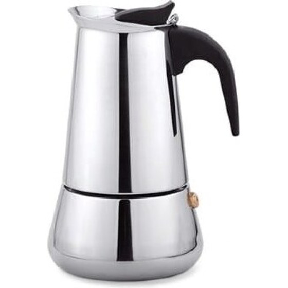 MAESTRO Bialetti Brikka Moka Pot 0.1 L Black, Stainless Steel - (MR-1660-9)