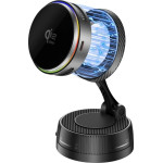 4sMarts Wireless Charger 25W Qi2 25 Magsafe Rgb 360� Grey - (541762)