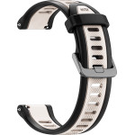 Techsuit - Watchband 18mm (W053) - Huawei Watch Gt 4 (41mm)/W1/Honor Watch S1/Garmin Venu 2S/Vivoactive 4S - Beige