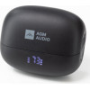 AGM Open Buds 1 - Open-Ear ��������� Bluetooth 5.4 �� Anc & Led Display, IPX4, ����� - (Open Buds 1 Black)