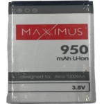 Maxximus Battery Alcatel TLI009AA 900-950mAh TLI009AA