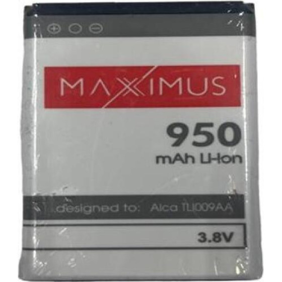 Maxximus Battery Alcatel TLI009AA 900-950mAh TLI009AA