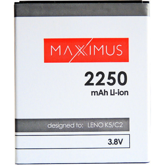 Maxximus Battery Lenovo K5/C2/K5+ 2250mAh BL259