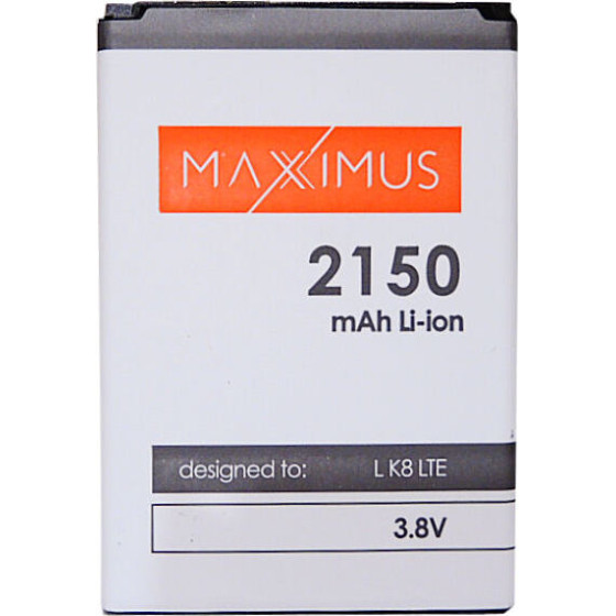 Maxximus Battery Lg K8 Lte 2150mAh BL-46ZH