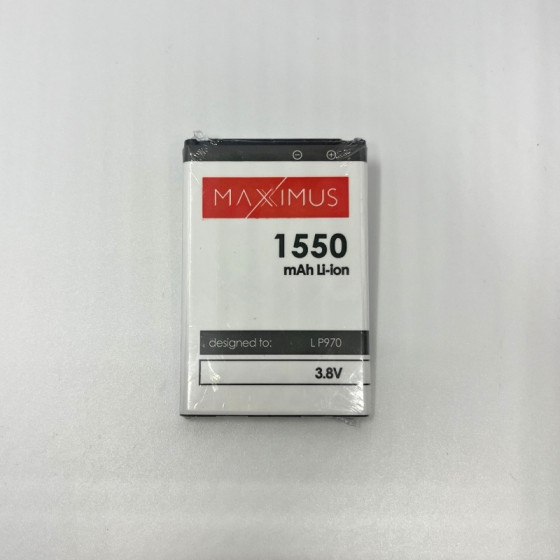 Maxximus Battery Lg P970 1700mAh BL-44JN
