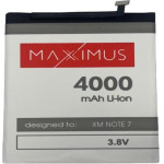 Maxximus Battery Xiaomi Redmi Note 7 4000mAh BN4A