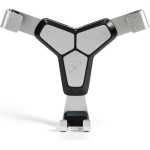 Maxximus Iron Car Holder BLACK/SILVER, Gravity / For VENT