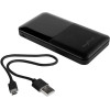 Maxximus Powerbank Mx Roth 10 000 mAh, 2XUSB, 10W Li-Po, BLACK, + Microusb CABLE