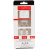 Maxximus Wall Charger Mx Alfa 20W PD+QC, USB-A+C + C/C Cable 20W PD, WHITE