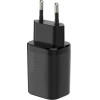 Maxximus Wall Charger Mx Carbon 30W PD+Qc USB-A+C BLACK