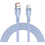 T-Phox Cable Bold USB/Lightning 3A Sky BLUE