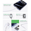 T-Phox Cable CC15 Series USB-C/USB-C 60W 3A 2M WHITE