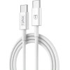 T-Phox Cable Glary Lite Series 3W 1M USB-C/USB-C WHITE