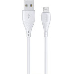 T-Phox Cable Nature Micro Usb White 1.2M 3A