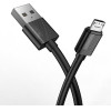 T-Phox Cable Nets Micro Usb Black 3A ; Pvc ; 1,2M