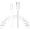 T-Phox Cable Nets Micro Usb White 3A ; Pvc ; 1,2M