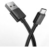 T-Phox Cable Nets TYPE-C Black 3A ; Pvc ; 2M