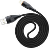 T-Phox Cable X-Lite Lightning Black 1M 3A