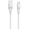 T-Phox Cable X-Lite Micro Usb White 1M 3A