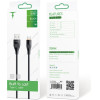 T-Phox Cable X-Lite TYPE-C Black 1M 3A