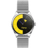 Titmo Smartwatch O-170 (AMOLED, Bluetooth call, Stainless Steal Silver Mesh strap) silver