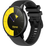 Titmo Smartwatch O-200 (GPS, AMOLED, Bluetooth call, Silicone strap) black