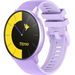 Titmo Smartwatch O-200 (GPS, AMOLED, Bluetooth call, Silicone strap) lavender