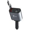 T-Phox Car Charger Flexit 4IN1 86W GREY