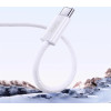 T-Phox CC15 Series USB-C/USB-C Cable 60W 3A WHITE