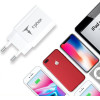 T-Phox Wall Charger MINI-Eu Micro Usb White 1.2M 2.4A