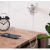 T-Phox Wall Charger Speedy USB-C 20W/Usb 18W Pd Qc + Cable Lightning 1M WHITE