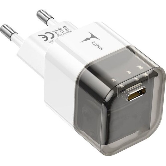 T-Phox Wall Charger T-PP10 20W USB-C BLACK
