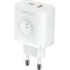 T-Phox Wall Charger T-PP20 Gan Iwatch 3IN1 WHITE