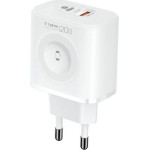 T-Phox Wall Charger T-PP20 Gan Iwatch 3IN1 WHITE