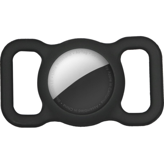 Telcon Airtag Case For COLLAR/BELT/Suspenders BLACK