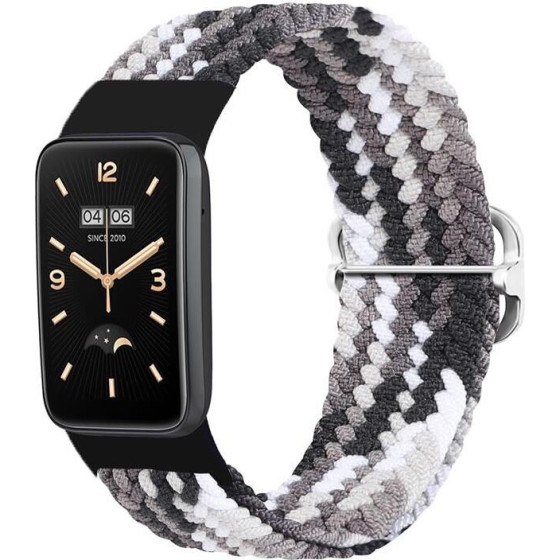 Telcon Barided Strap Mi Band 7 PRO/ M7 Pro (13) Black And WHITE