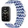 Telcon Barided Strap Mi Band 7 PRO/ M7 Pro (7) Blue And WHITE
