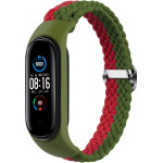 Telcon Braided Band Smart Band M3/M4/M5/M6 GREEN-RED